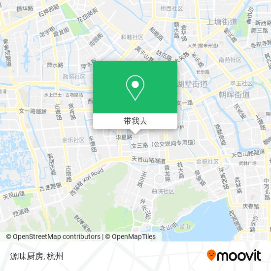 源味厨房地图