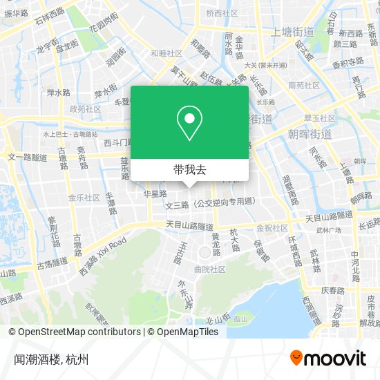 闻潮酒楼地图