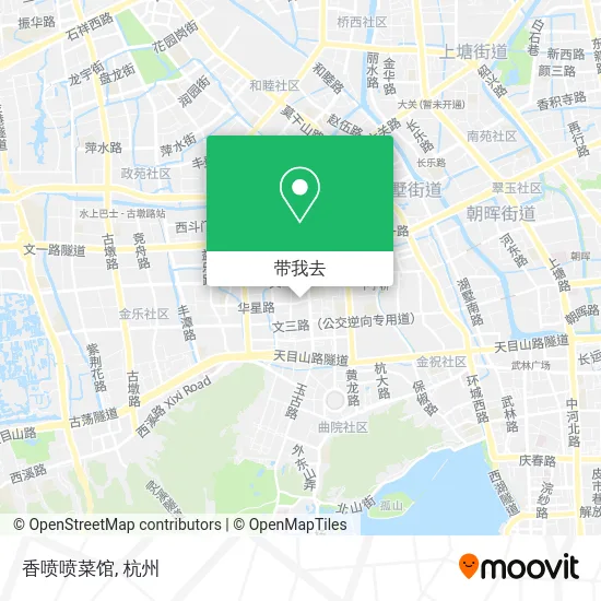 香喷喷菜馆地图