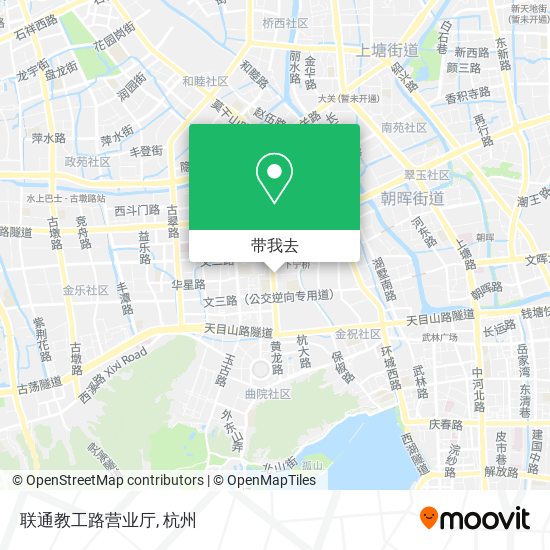 联通教工路营业厅地图