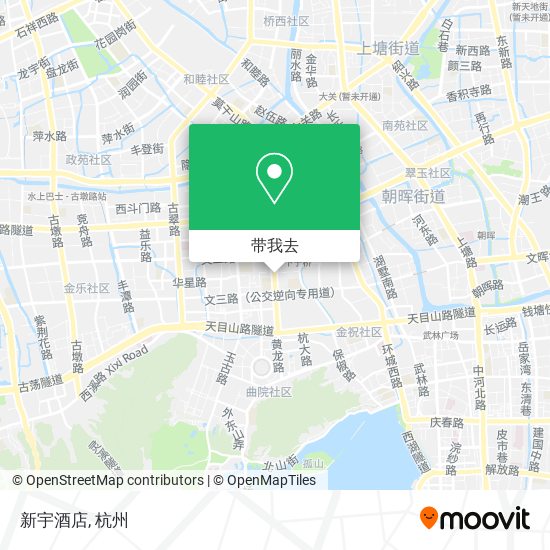 新宇酒店地图