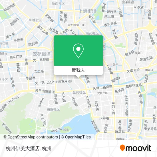 杭州伊美大酒店地图