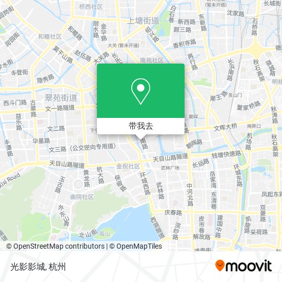 光影影城地图
