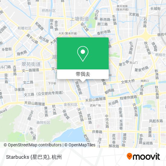 Starbucks (星巴克)地图
