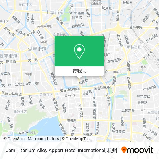 Jam Titanium Alloy Appart Hotel International地图