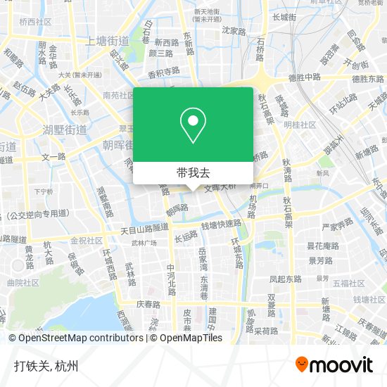 打铁关地图