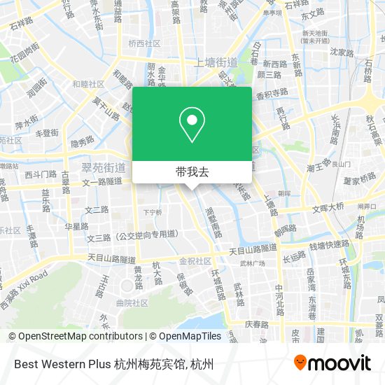 Best Western Plus 杭州梅苑宾馆地图