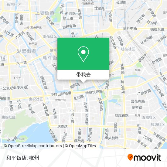 和平饭店地图