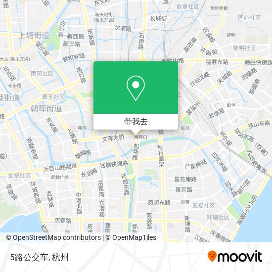 5路公交车地图