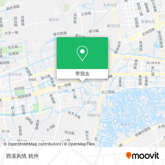 西溪风情地图