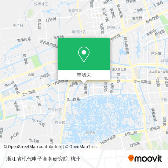 浙江省现代电子商务研究院地图