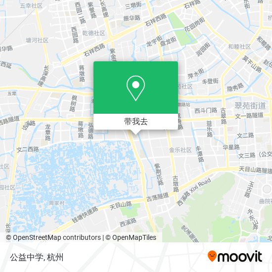 公益中学地图
