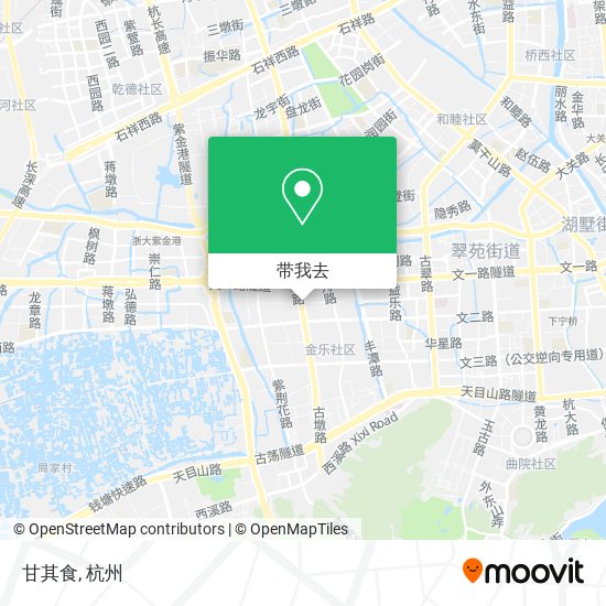 甘其食地图