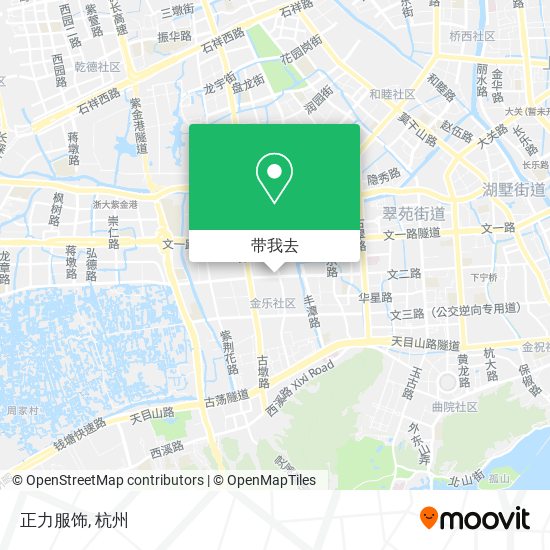 正力服饰地图