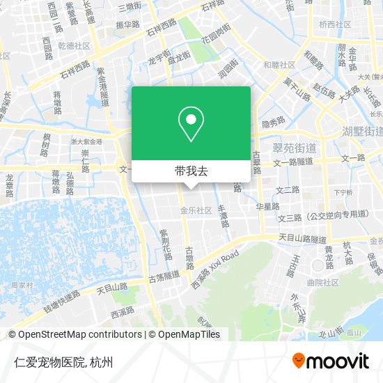 仁爱宠物医院地图