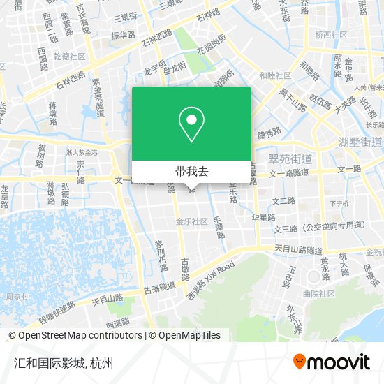 汇和国际影城地图