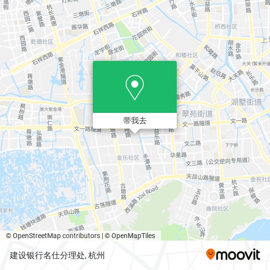 建设银行名仕分理处地图