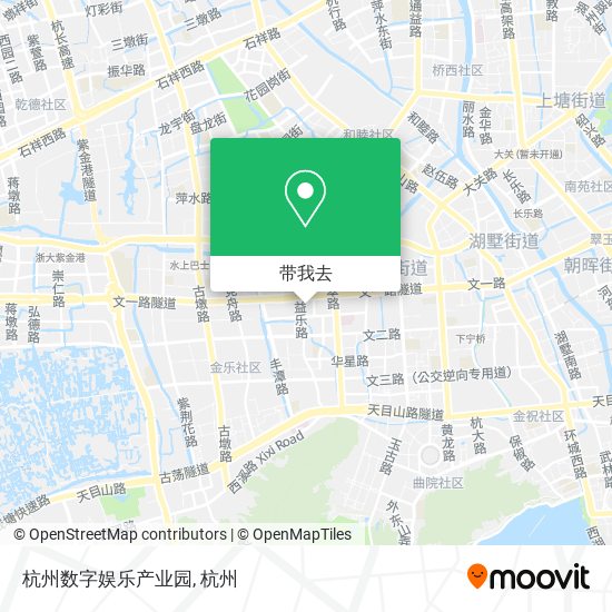 杭州数字娱乐产业园地图