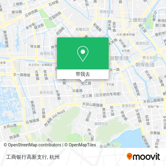 工商银行高新支行地图