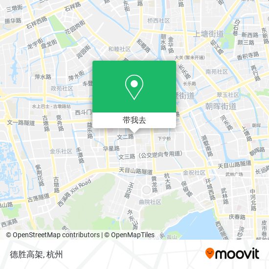 德胜高架地图