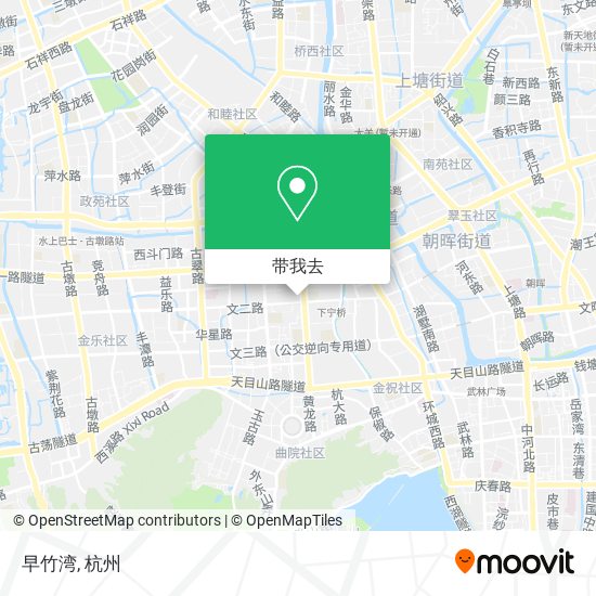 早竹湾地图