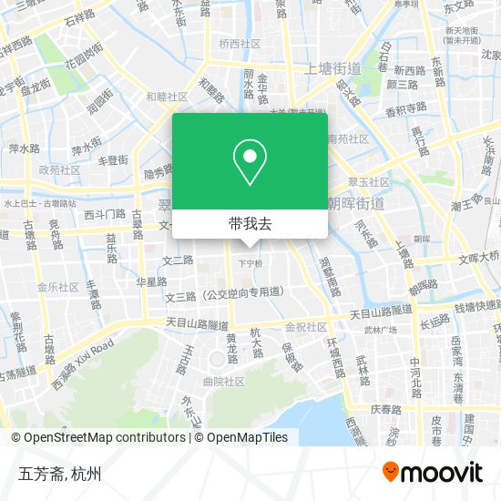 五芳斋地图