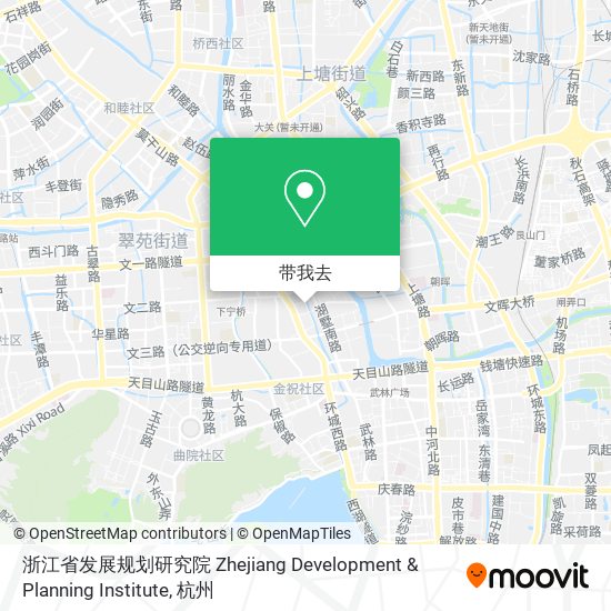 浙江省发展规划研究院 Zhejiang Development & Planning Institute地图