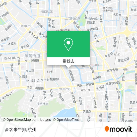 豪客来牛排地图