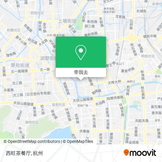 西旺茶餐厅地图