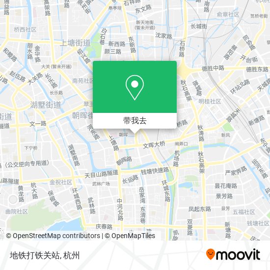地铁打铁关站地图