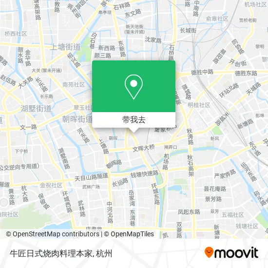 牛匠日式烧肉料理本家地图