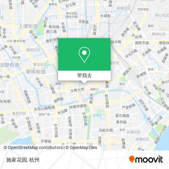 施家花园地图