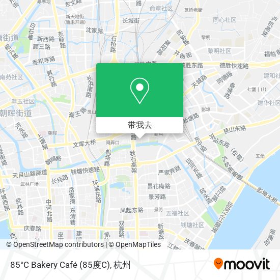 85°C Bakery Café (85度C)地图