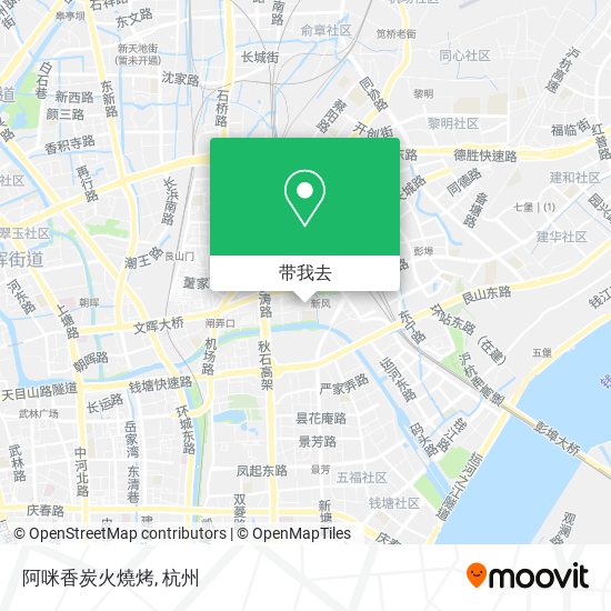 阿咪香炭火燒烤地图