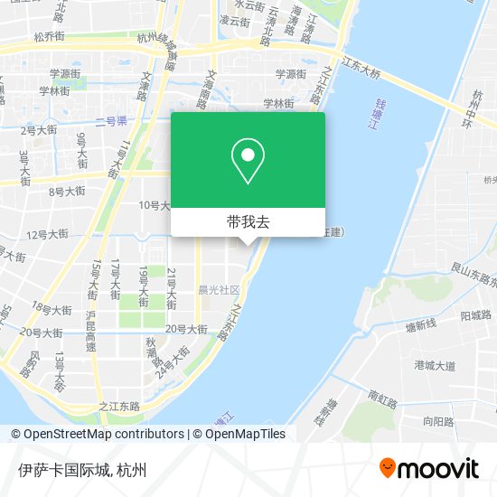 伊萨卡国际城地图