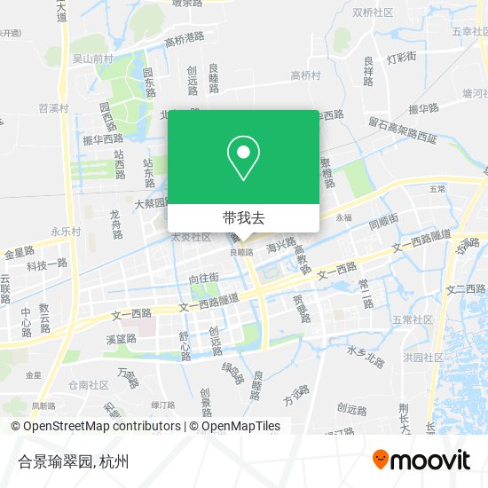 合景瑜翠园地图