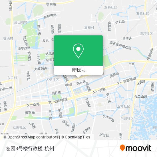 恕园3号楼行政楼地图
