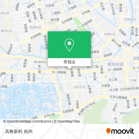 高教新村地图