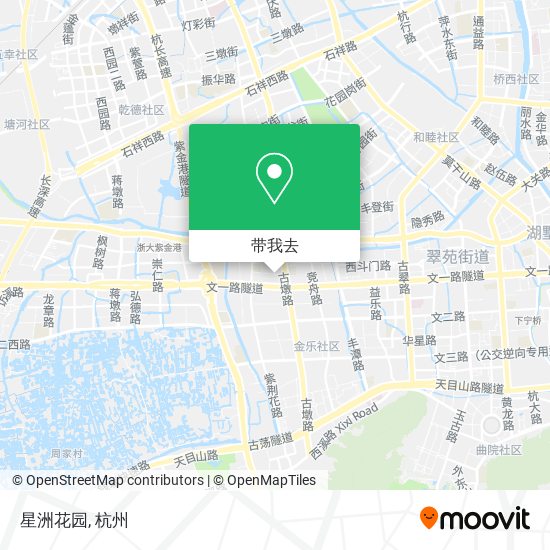 星洲花园地图