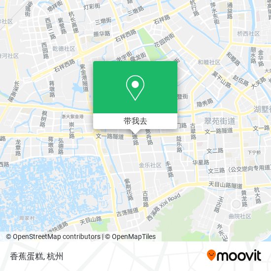 香蕉蛋糕地图