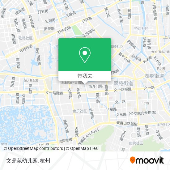 文鼎苑幼儿园地图