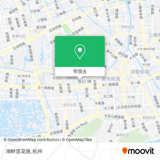 湖畔莲花港地图