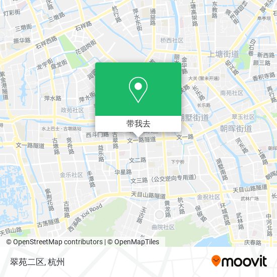 翠苑二区地图