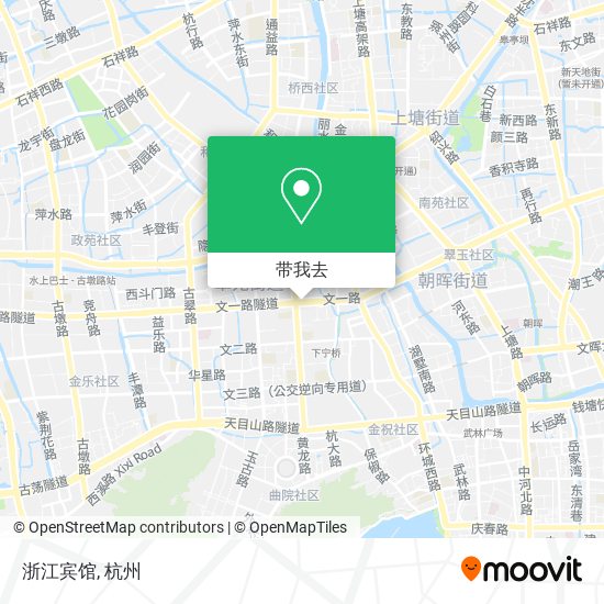 浙江宾馆地图