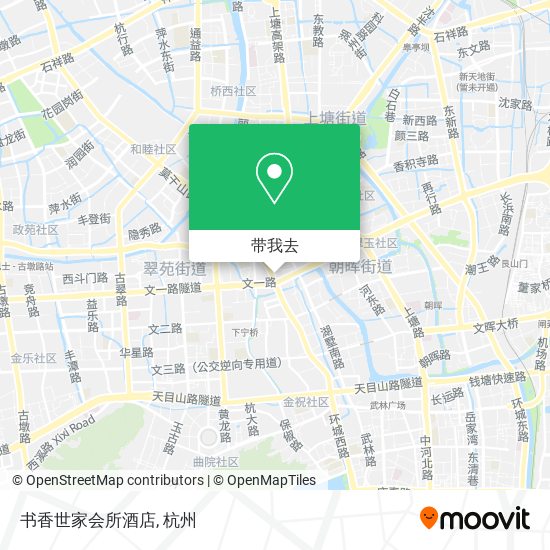 书香世家会所酒店地图