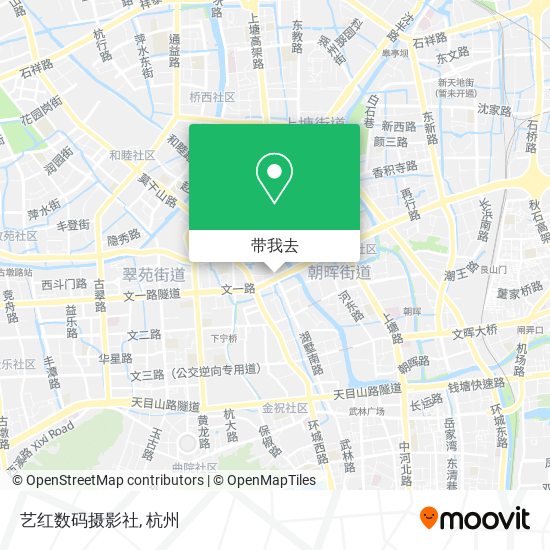 艺红数码摄影社地图