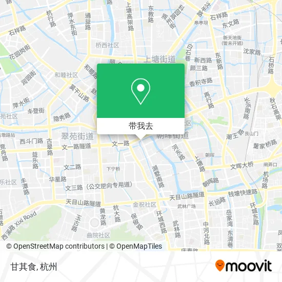 甘其食地图