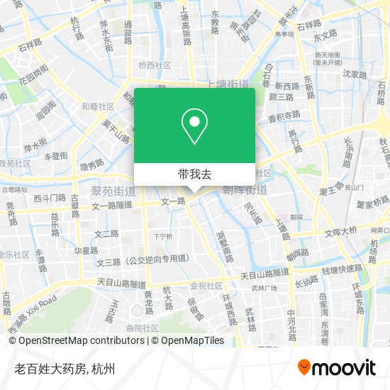 老百姓大药房地图
