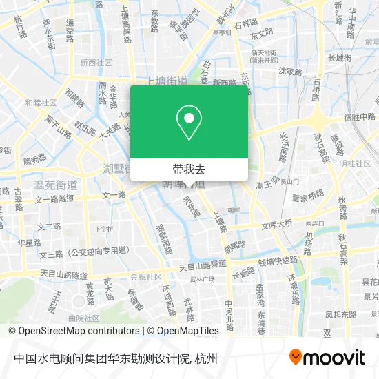 中国水电顾问集团华东勘测设计院地图
