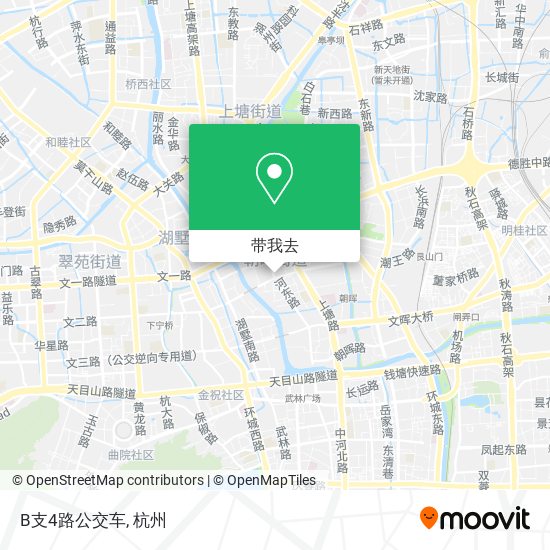 B支4路公交车地图
